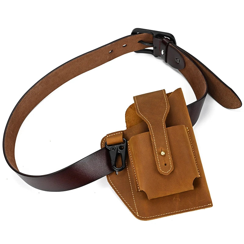 Festival Gürtelbag 100% Leder for Men