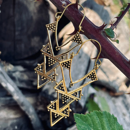 Marokkanischer Antiker Ohrschmuck Tulsi