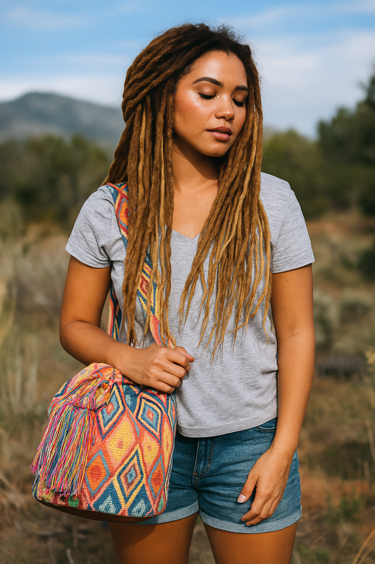 Bucket Bag Bohemian Canva