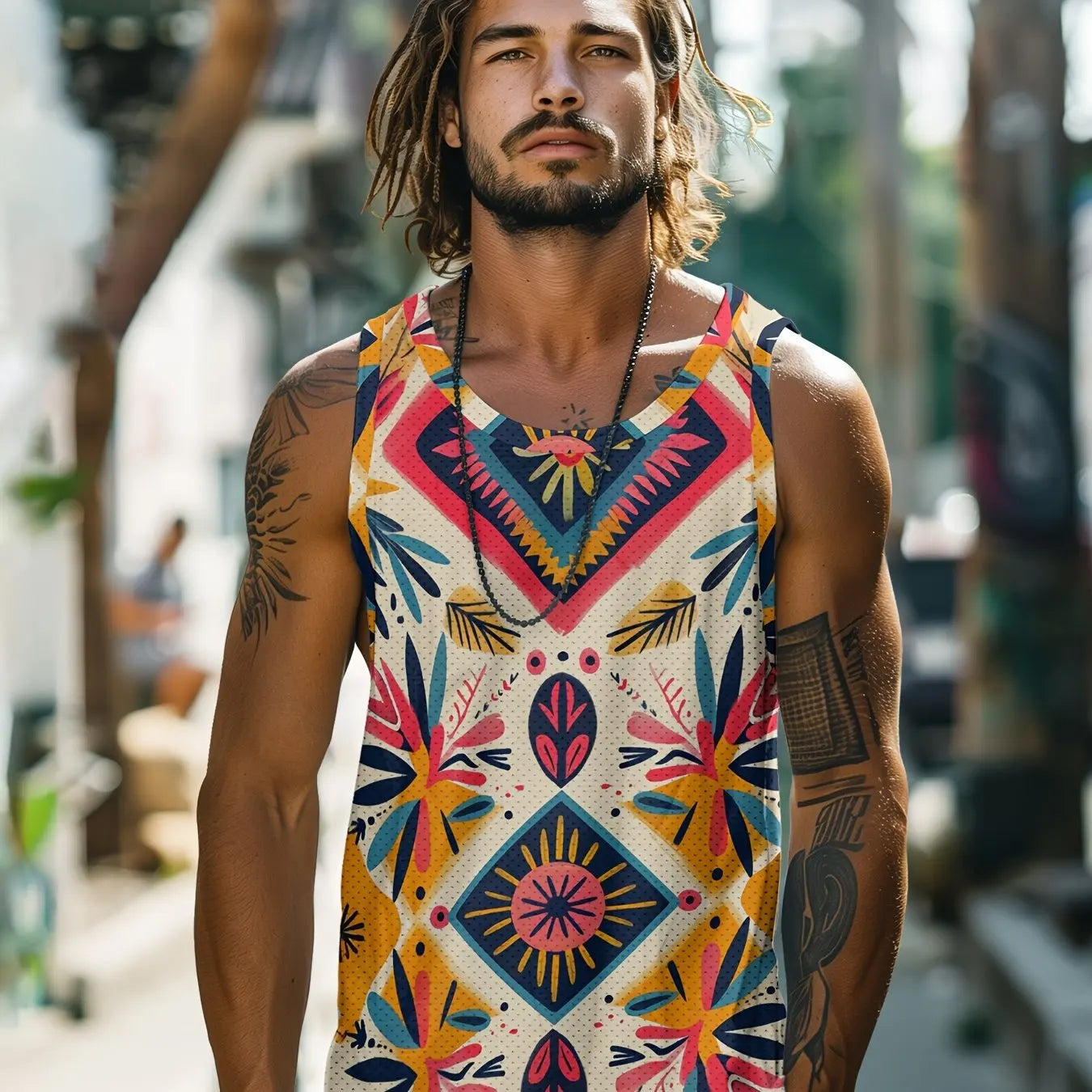Clothing Sleeveless T-shirt Printed - DreadLocos Shop