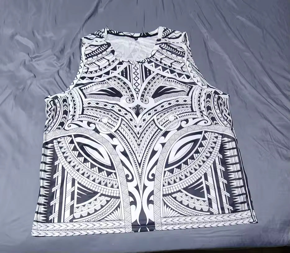 Polynesian Tribal Mens Tank Top