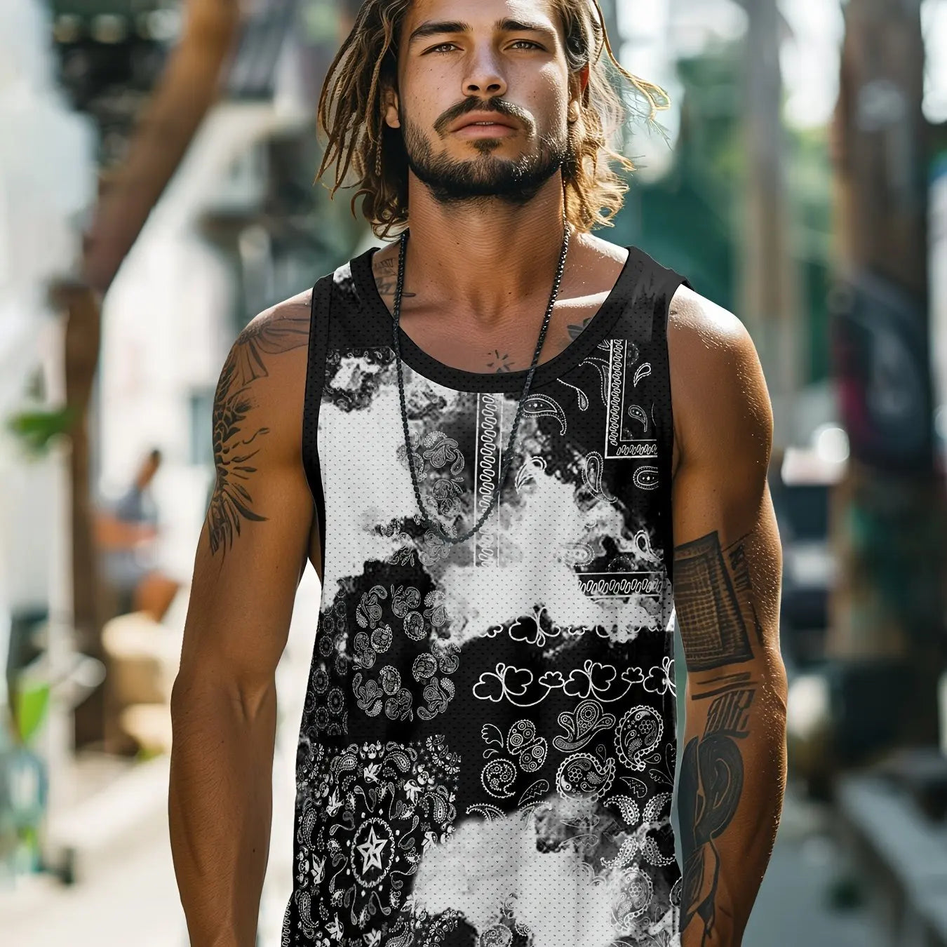 Clothing Sleeveless T-shirt Printed - DreadLocos Shop
