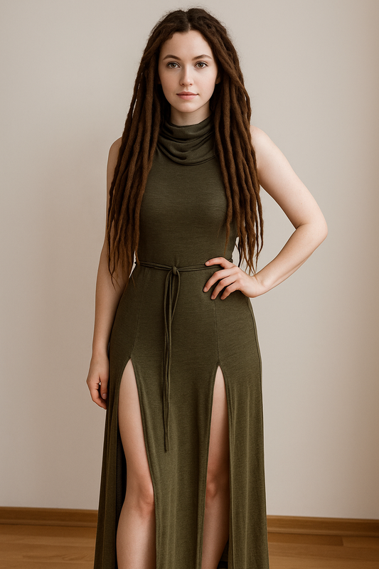 Hooded Gothic Dress