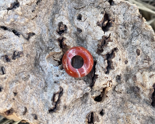 Nakimani Perle Red Agate Striped