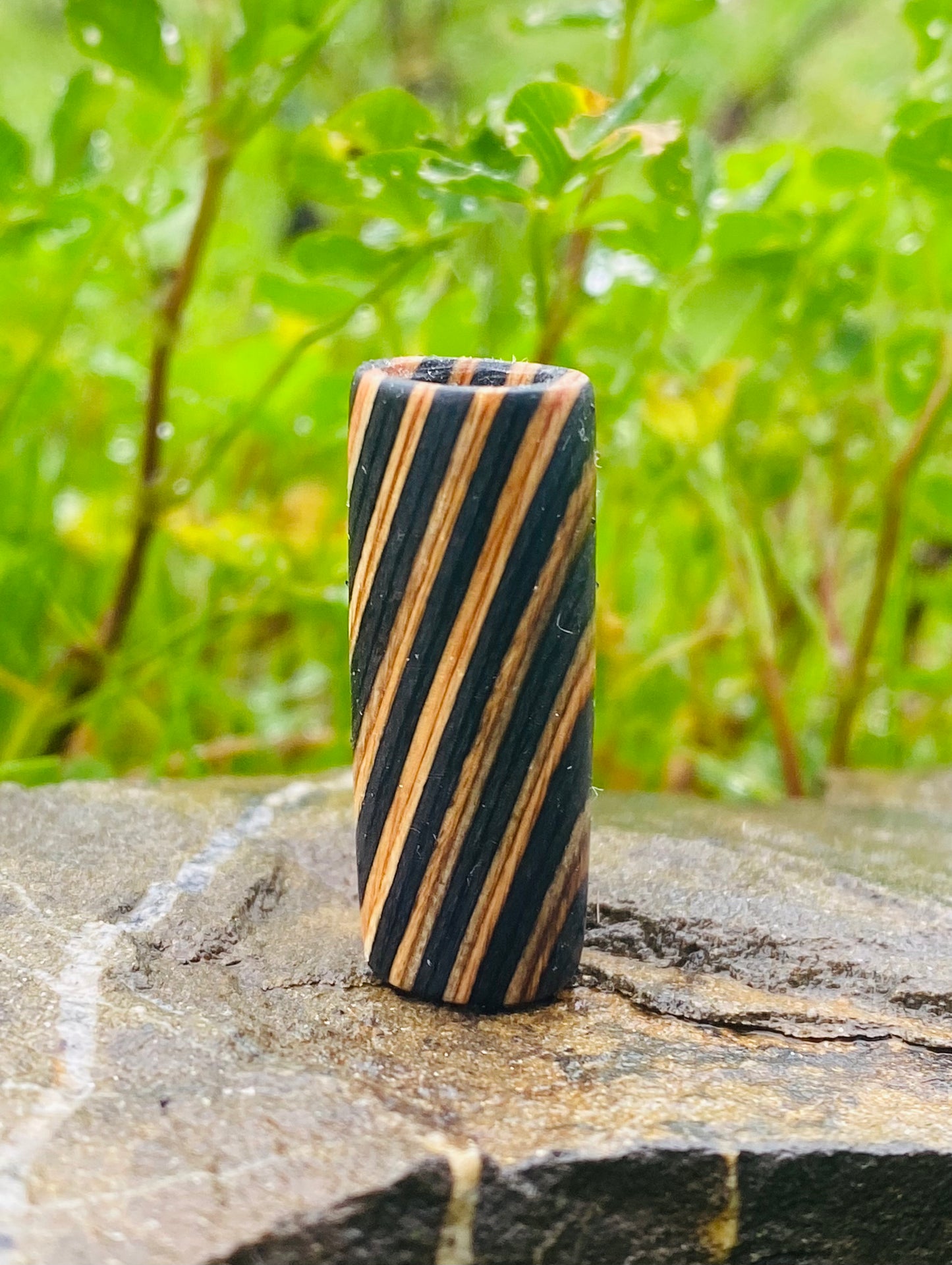 Nakimani Rainbow Bead (Edelholz) - DreadLocos Shop