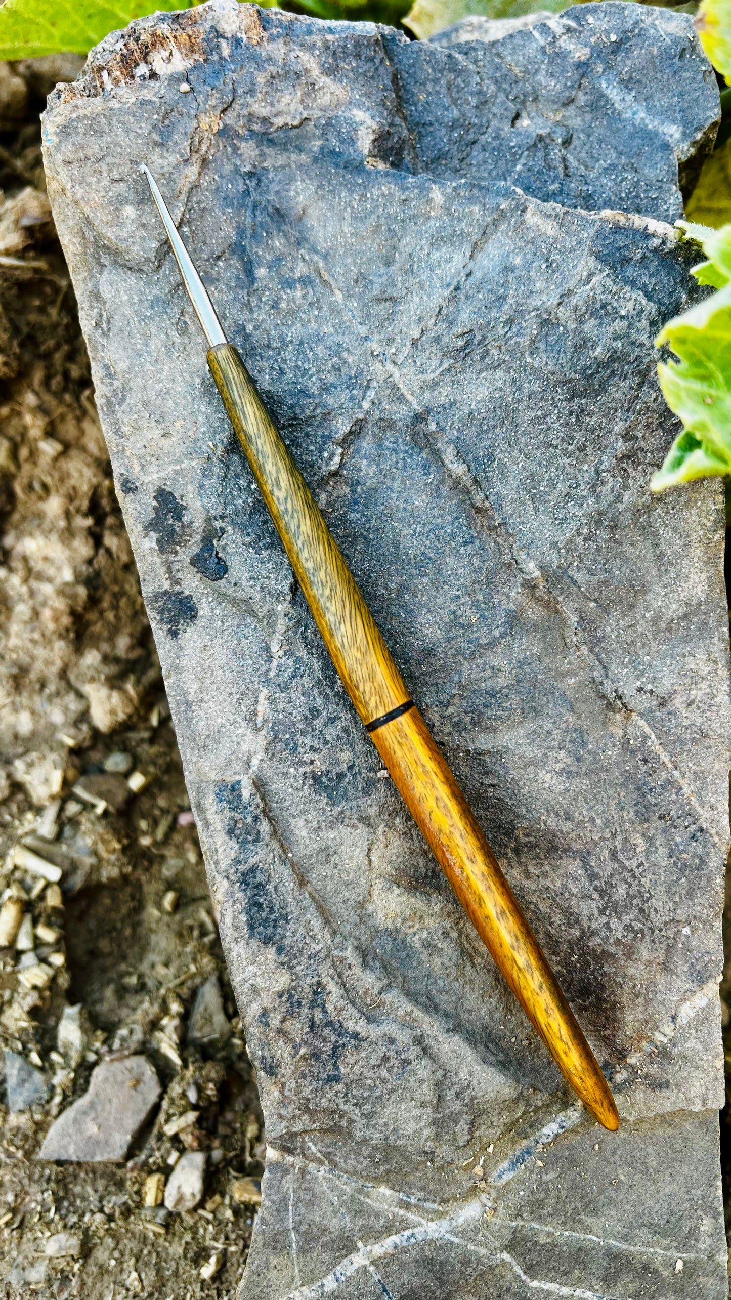 Lamani Häkelnadel Sandelholz Yellow
