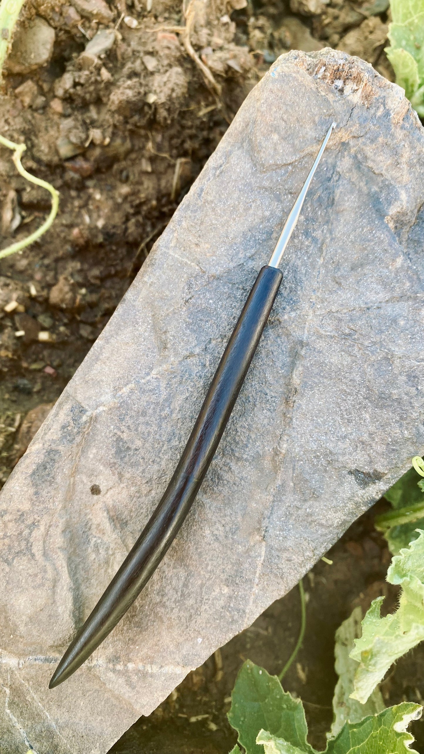 Lamaní Crochet Hook sandalwood - DreadLocos Shop