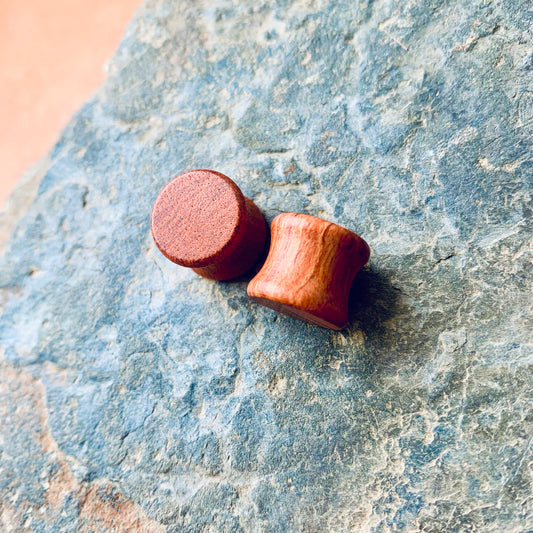 Rosenholz Plugs 12mm - DreadLocos Shop