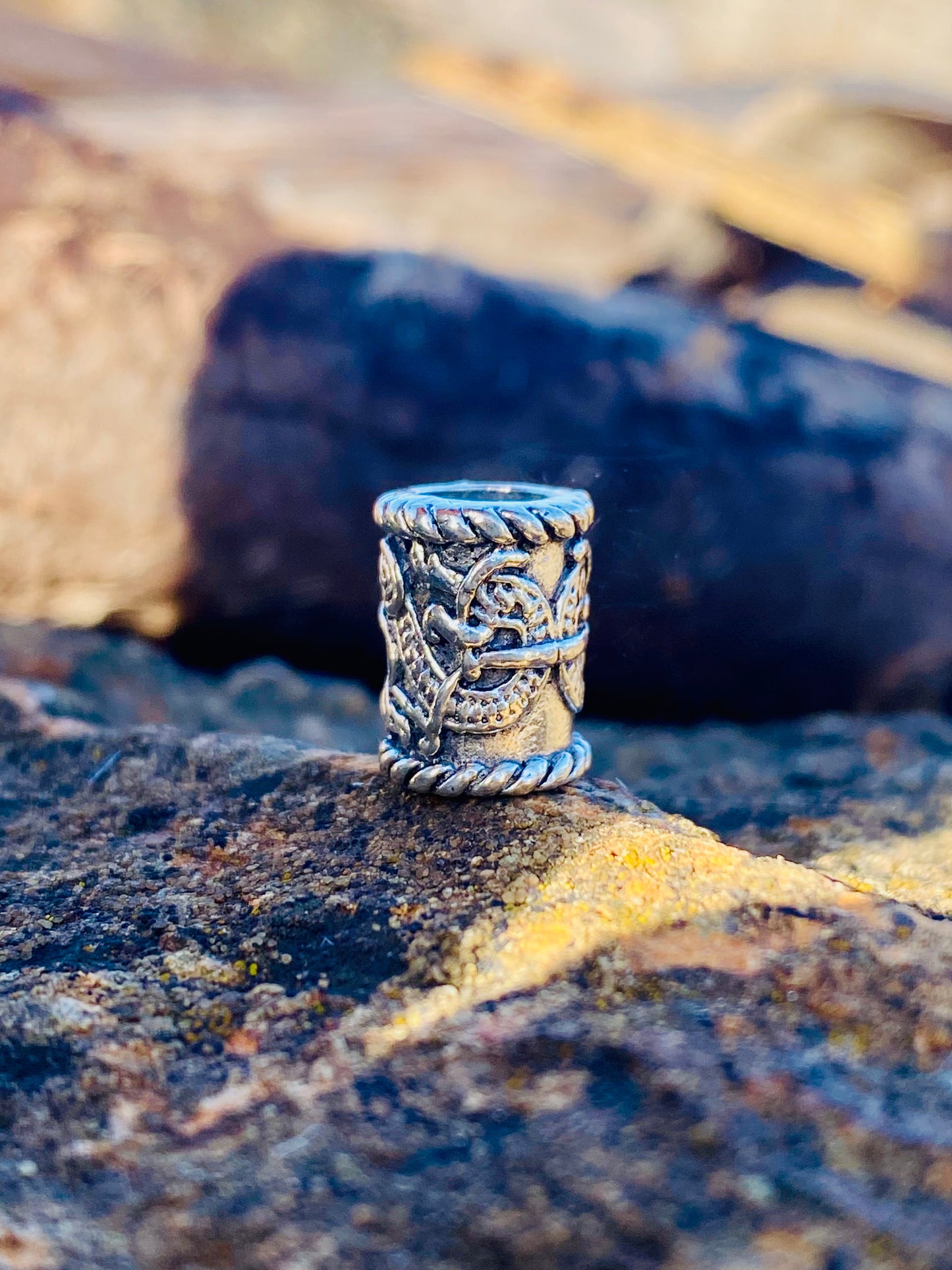 Nakimani Dragon  Bead 8mm Hole - DreadLocos Shop