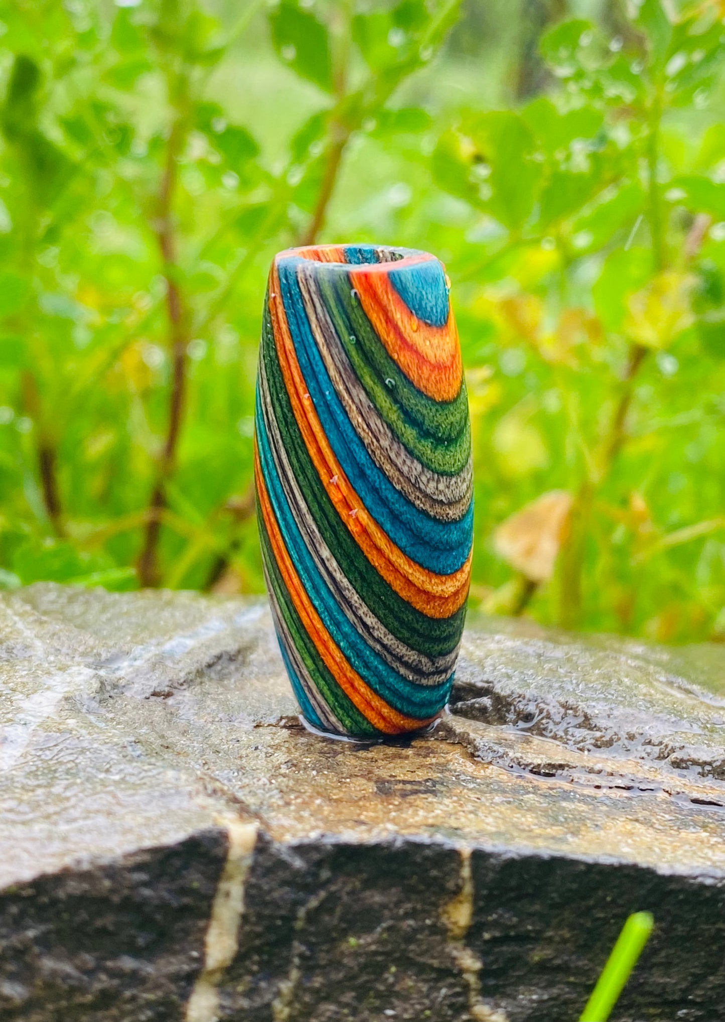 Nakimani Rainbow Bead (Edelholz) Sammy - DreadLocos Shop