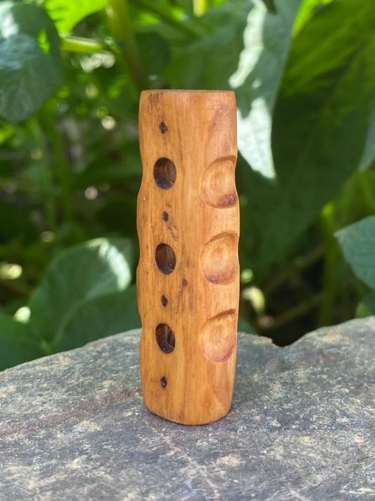 Bead (olive) 8mm Hole - DreadLocos Shop