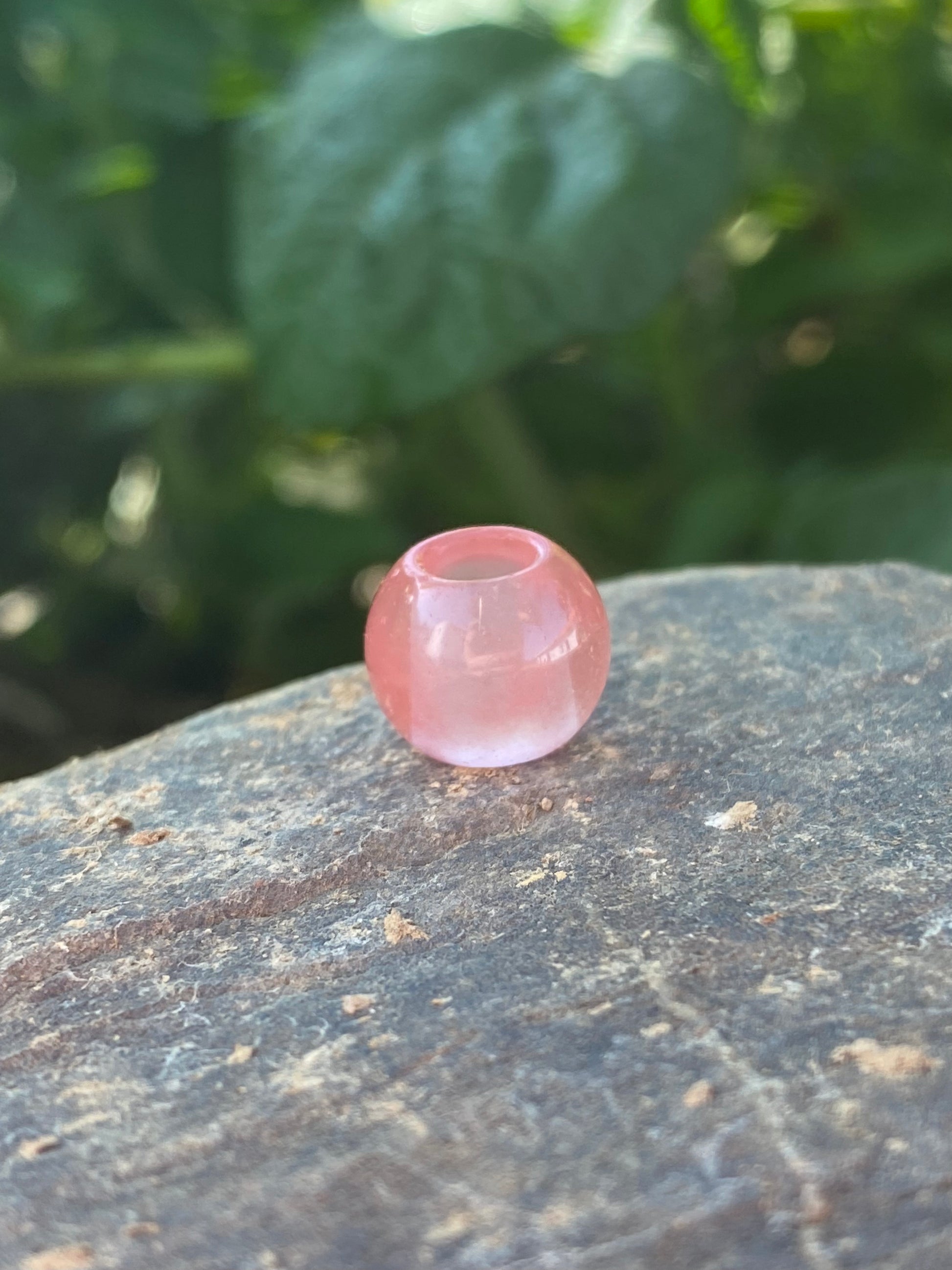 Nakimani Echter Natur Stein (RosenQuarz) - DreadLocos Shop