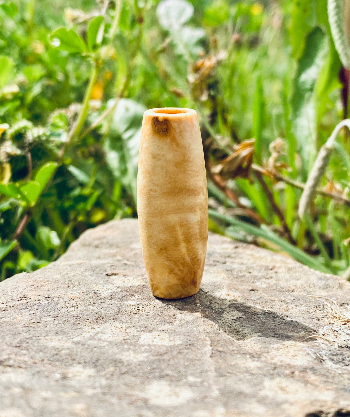 Baumperle Bead (Erle) 7mm Hole - DreadLocos Shop