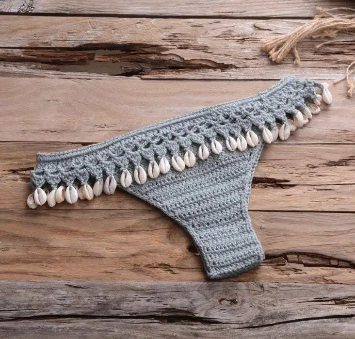 Triangle Bikini Top Woman Set 100 % Cotton - DreadLocos Shop