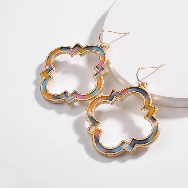 Marokkanischer Frame Resina Samira Earrings