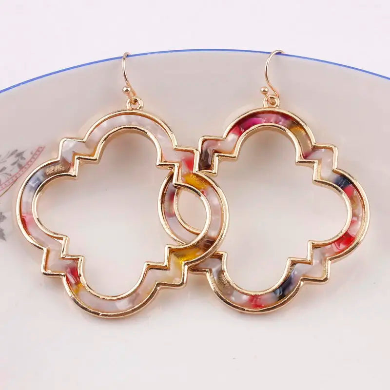 Marokkanischer Frame Resina Samira Earrings