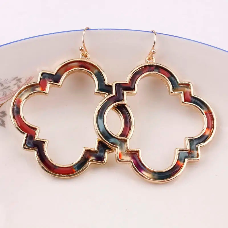 Marokkanischer Frame Resina Samira Earrings