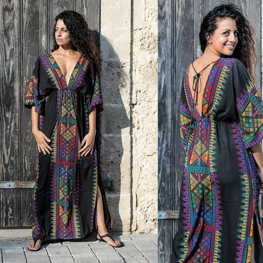 Boho Chic Ladies Ethno Festival Traje