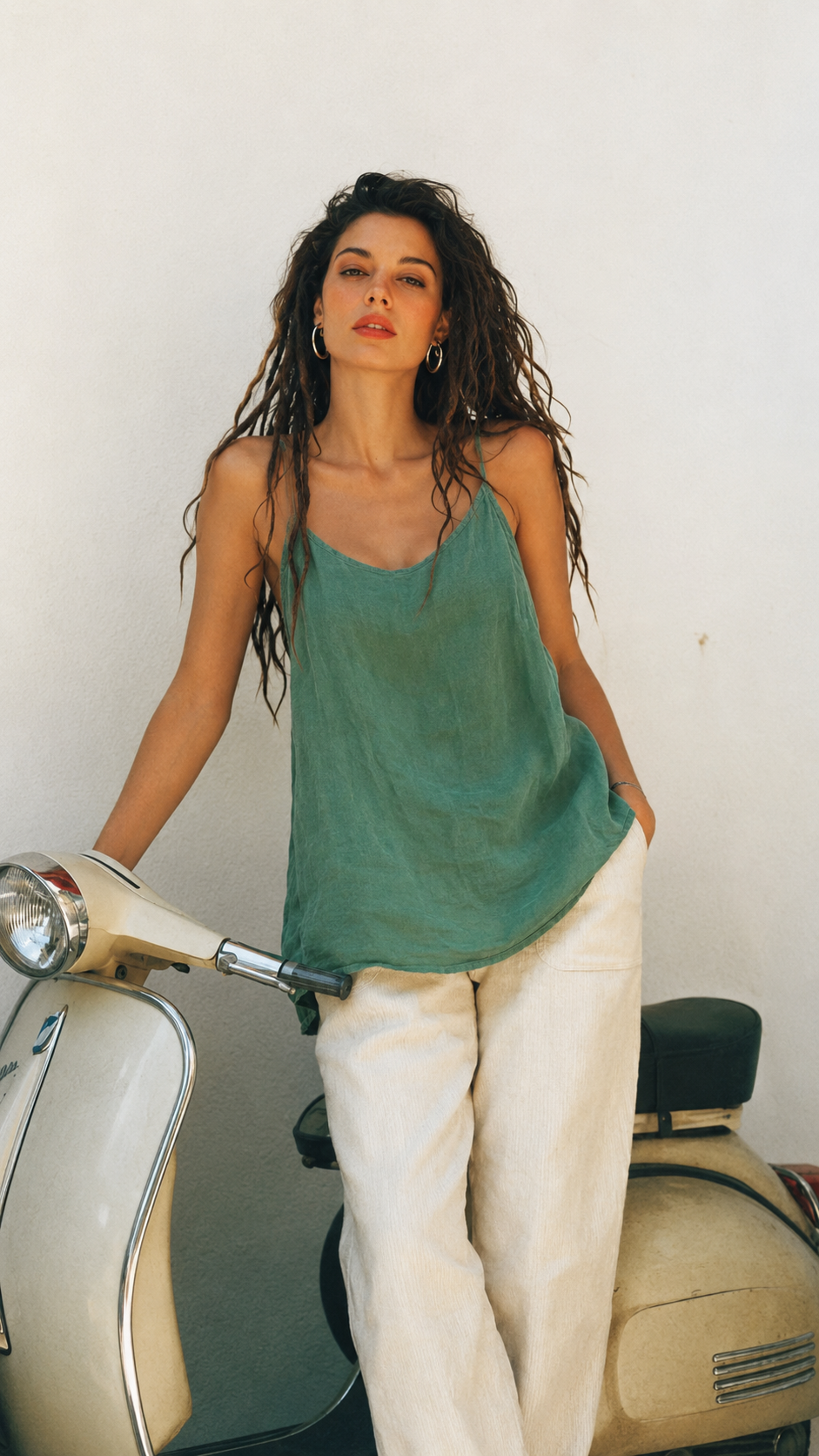 Cotton Linen Camisole