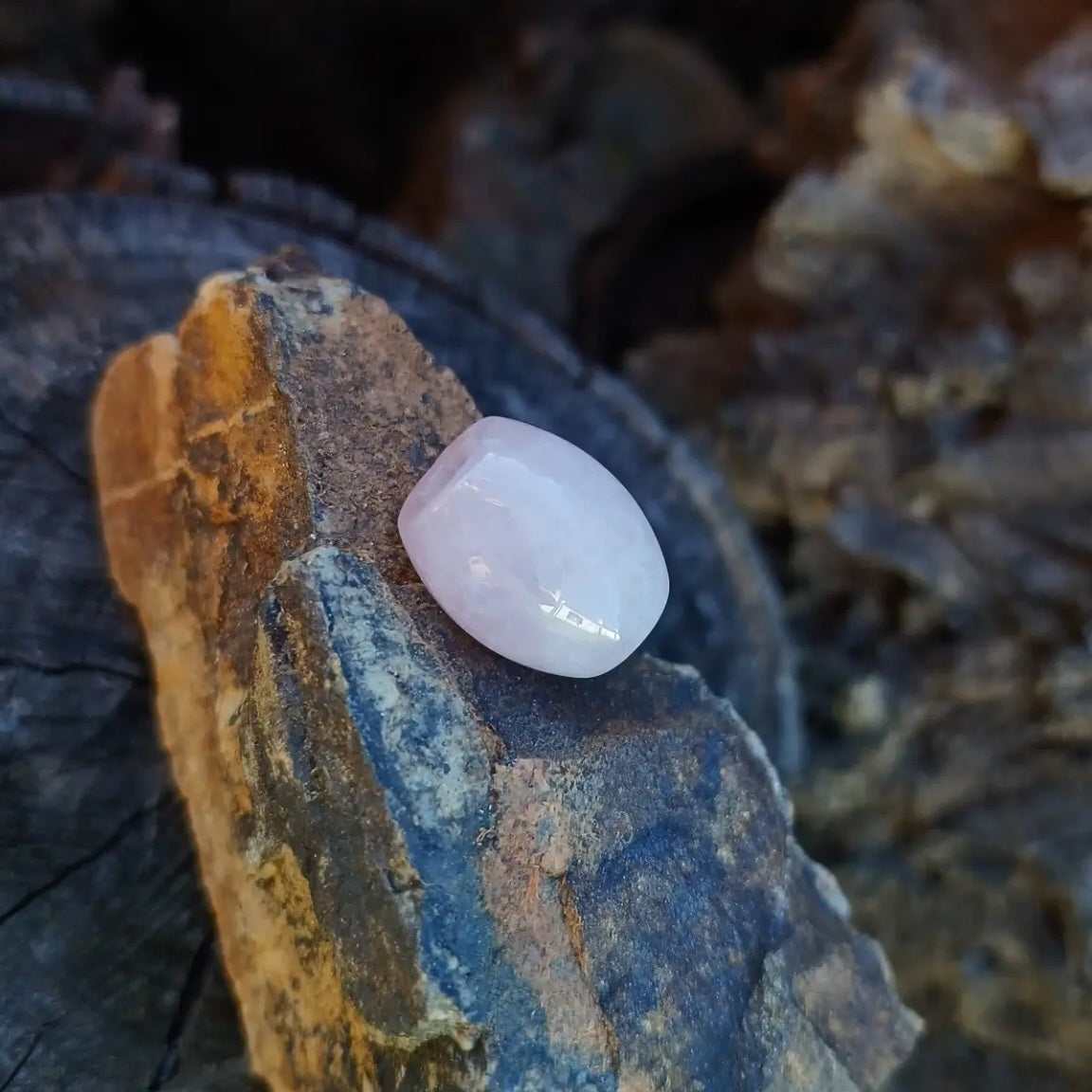 Nakimani Echter Natur Stein (RosenQuarz)