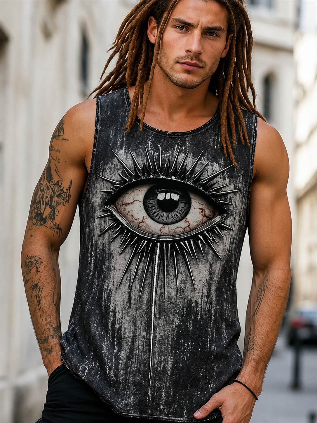 Tank Tops Crew Neck Top