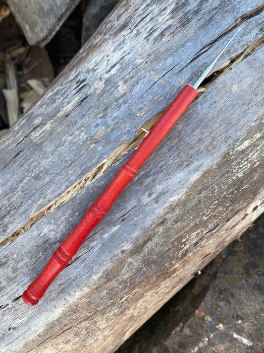 Lamaní Häkelnadel (Bambus) Red
