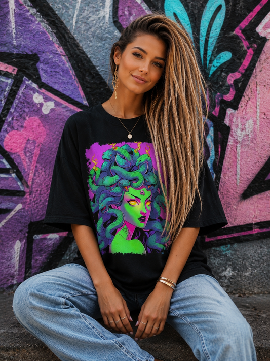 Vintage Women's Greek Medusa Shirt