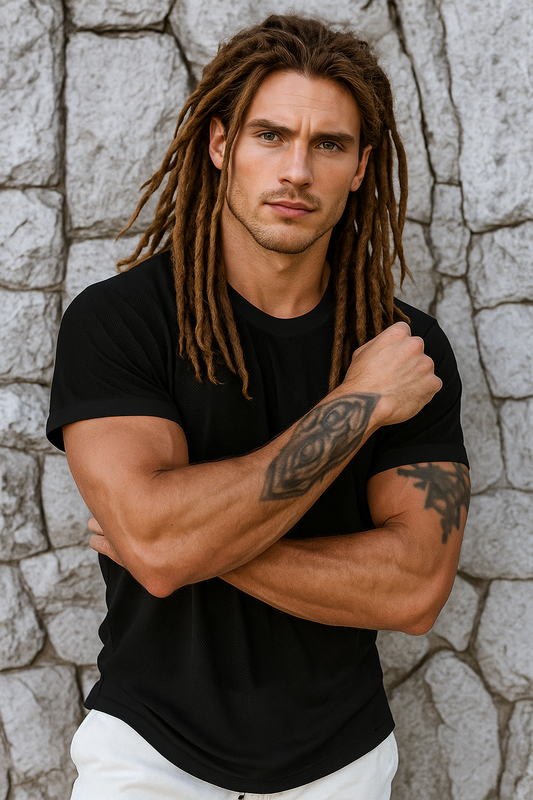 Mesh Shirt im Sommer Design