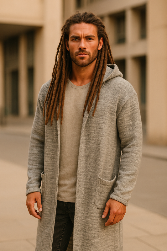 New 2024 Mens Knitted Cotton Cardigan