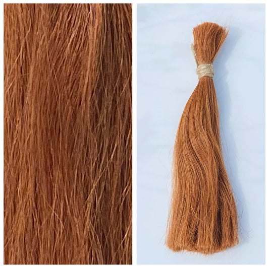 Europäisches Echthaar - Copper Fox  (Light Blonde Golden Copper #8.43)