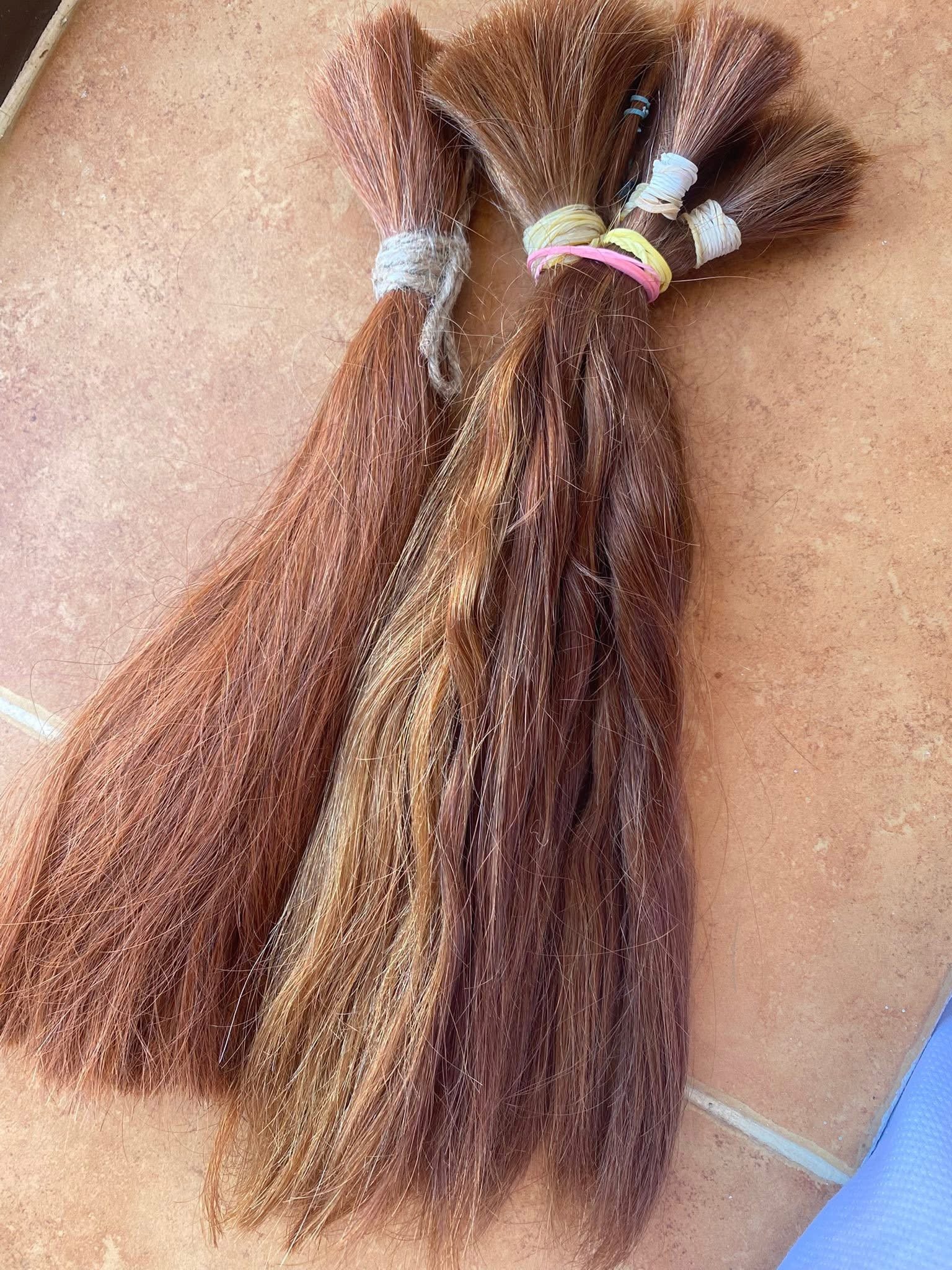 Europäisches Rohhaar Bundle - 150g Copper Set - DreadLocos Shop