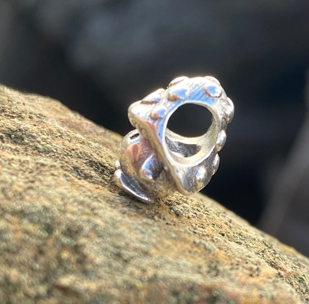 925 Sterling Silver Mushroom Bead - DreadLocos Shop