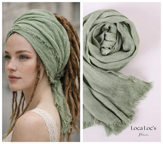 Pashmina 100 % Cotton Dreadtuch - DreadLocos Shop