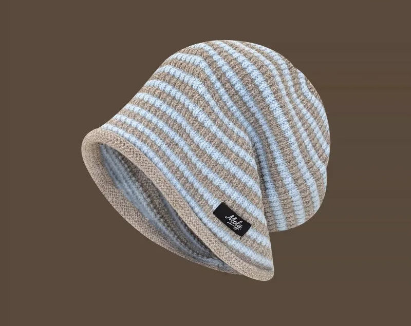 Retro Color Striped Beanies Dreadlocks