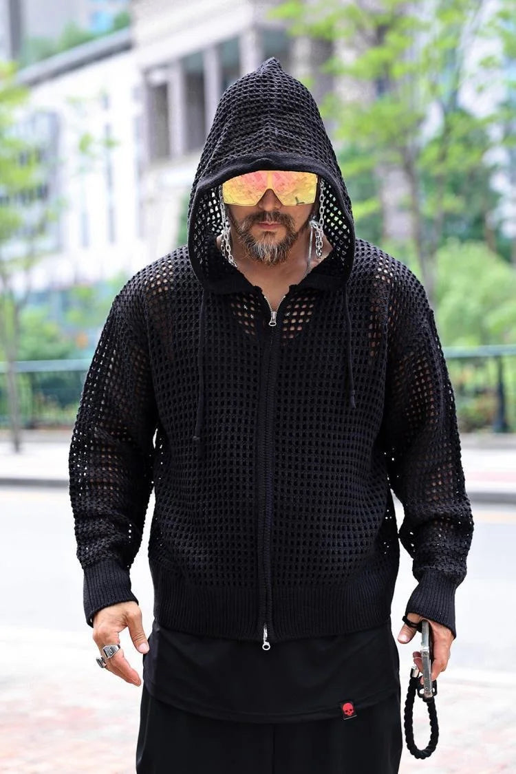 Meshed Men Kapuzen Zipper - DreadLocos Shop