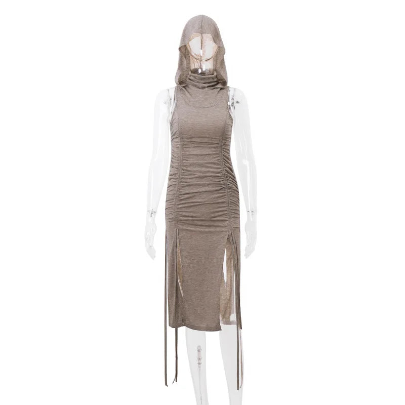 Gothic Desert Walker Hooded Dress - DreadLocos Shop