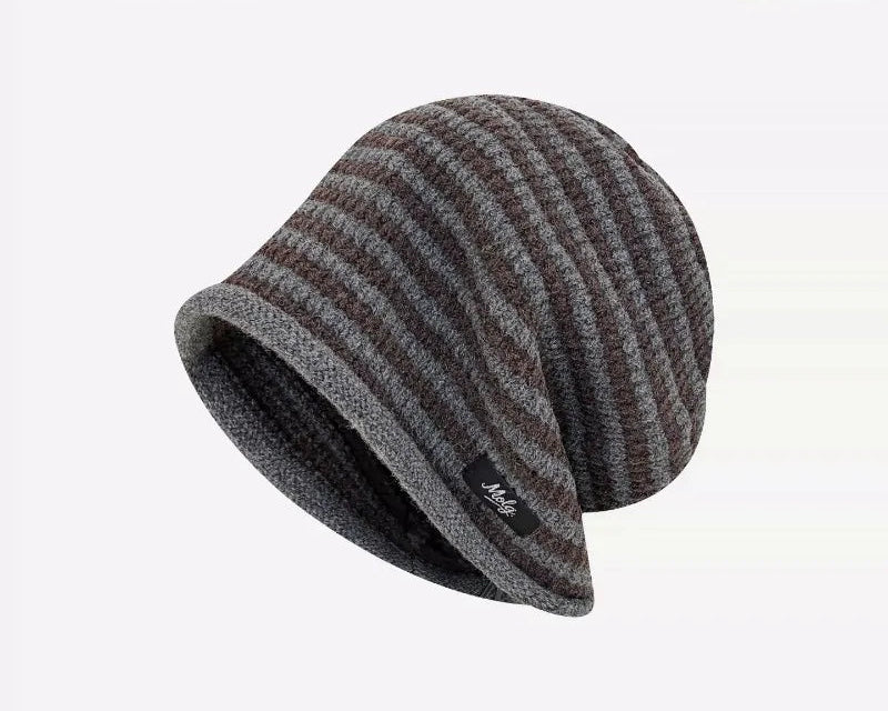Retro Color Striped Beanies Dreadlocks