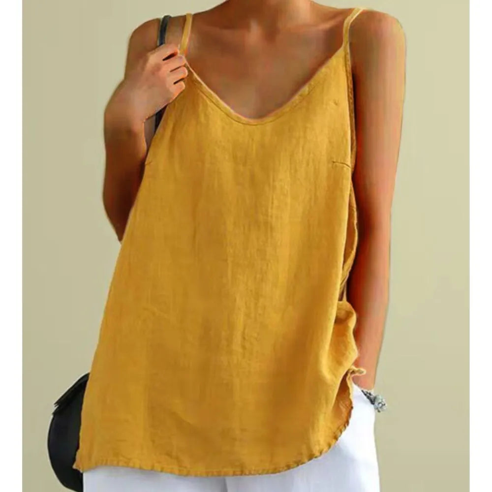 Cotton Linen Camisole