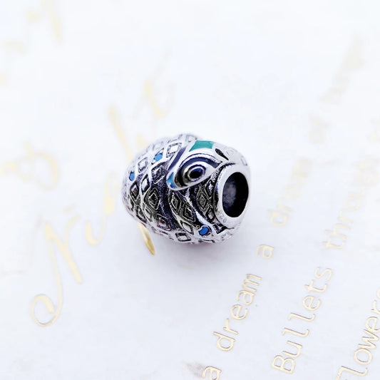 Blue Snake 925 Sterling Silver
