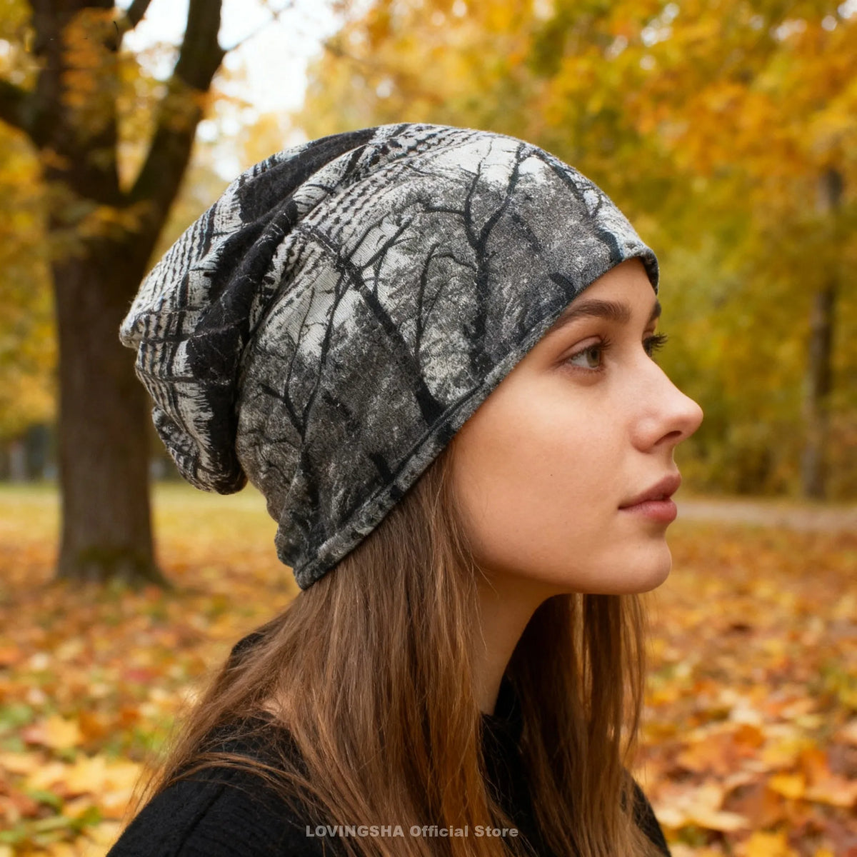 Skullies Beanies Striped Design