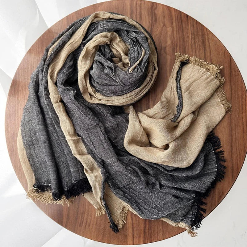 Cotton Linen Retro Dreadhead Wrap Dreadtuch Long - DreadLocos Shop