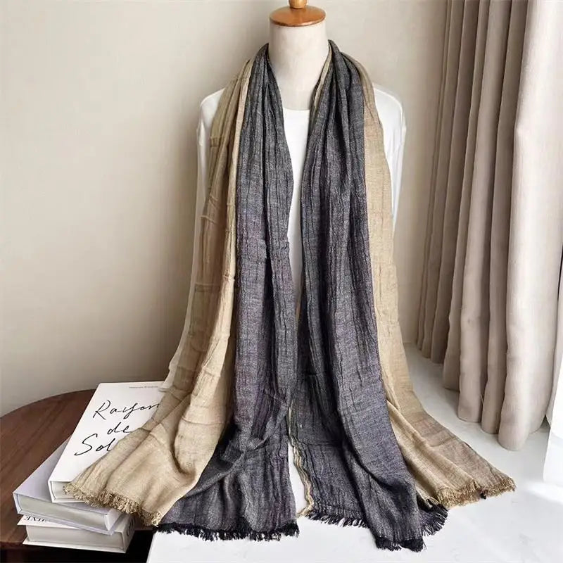 Cotton Linen Retro Dreadhead Wrap Dreadtuch Long - DreadLocos Shop
