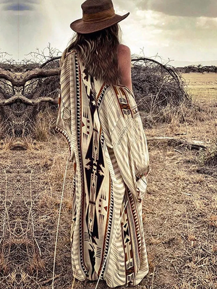 Bohemian Kimono Tunic Beach
