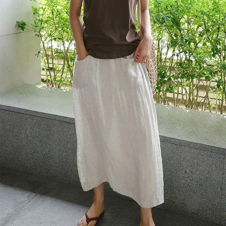Casual Cotton Linen Blend