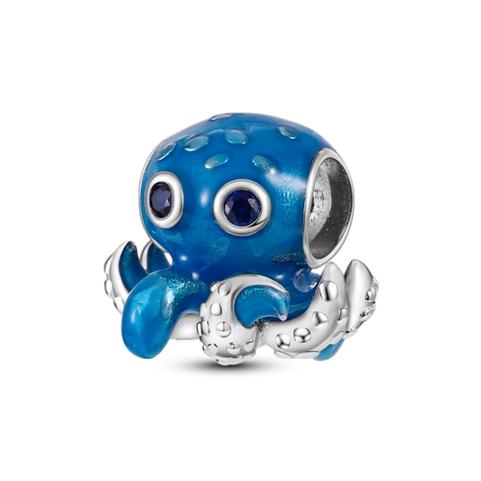 Sea Octopus Bead  Silber 925