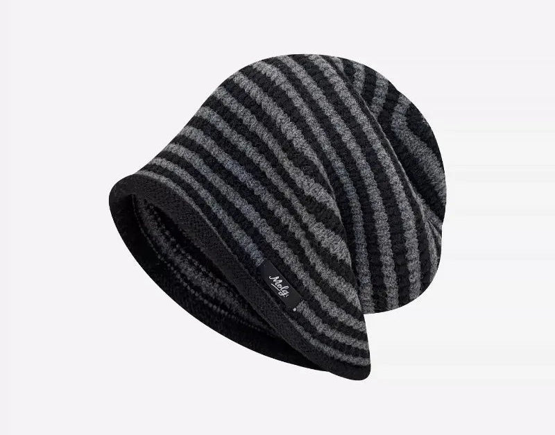 Retro Color Striped Beanies Dreadlocks