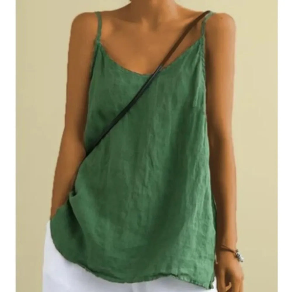Cotton Linen Camisole