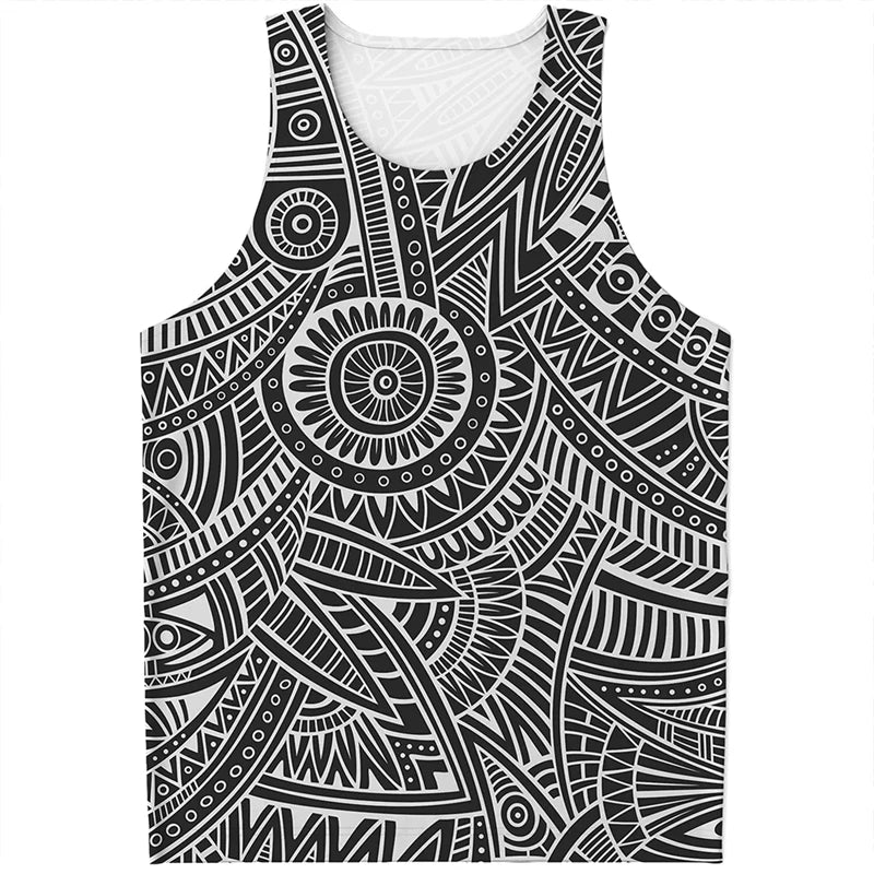 Polynesian Tribal Mens Tank Top