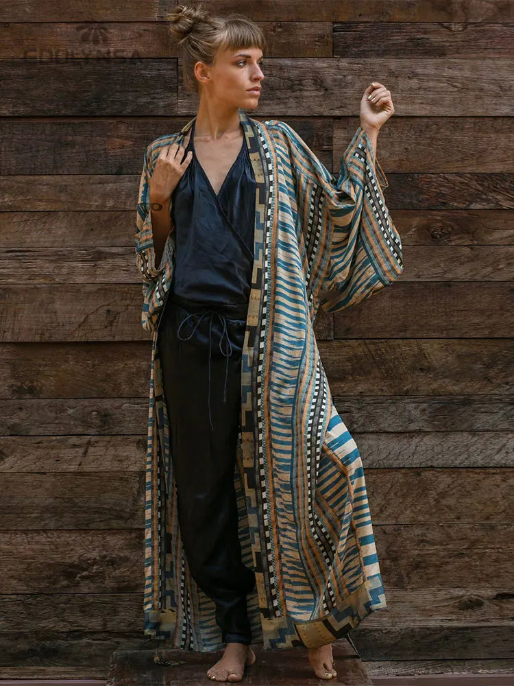 Bohemian Kimono Tunic Beach