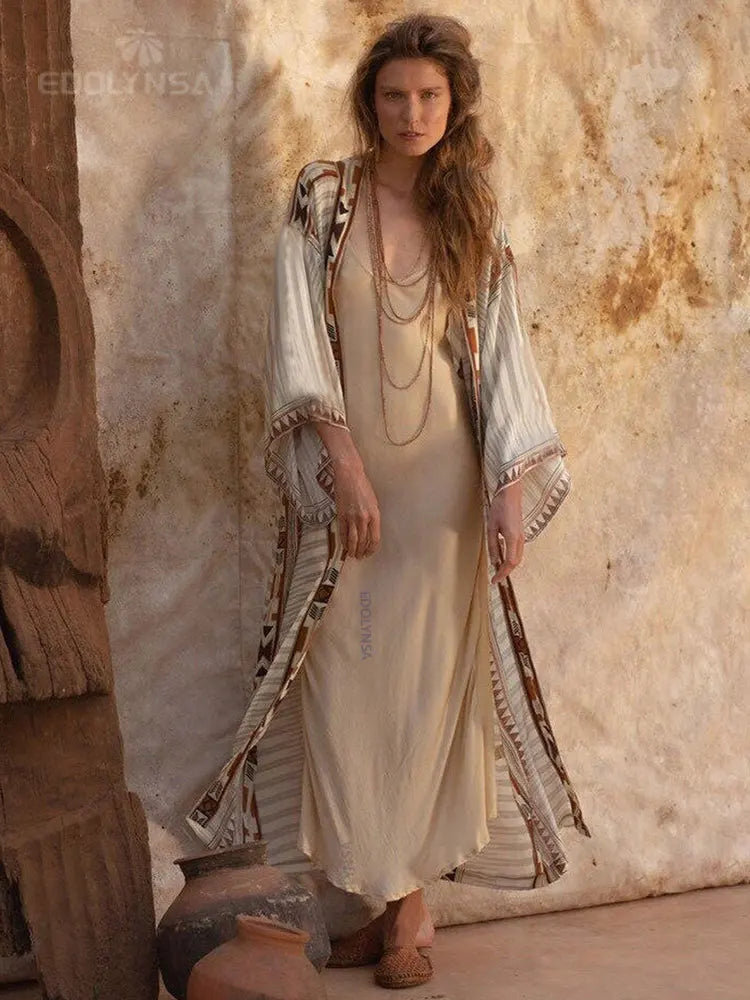 Bohemian Kimono Tunic Beach